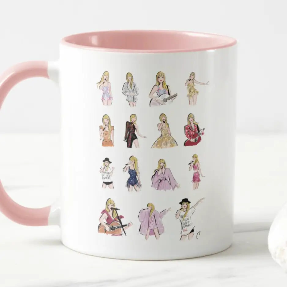 The Eras Tour- Taylor Swift, Coffee Glass