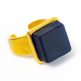 Cube Gold Ring