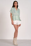 Casablanca Print Top