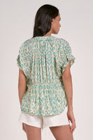 Casablanca Print Top