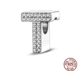 Silver Initial Charm