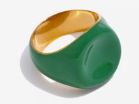 Stainless Steel Enamel Ring