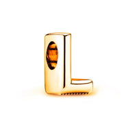 Gold Plated 925 Sterling Initial Charm