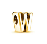 Gold Plated 925 Sterling Initial Charm