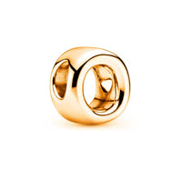 Gold Plated 925 Sterling Initial Charm