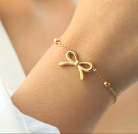 Dainty Bow Bracelet