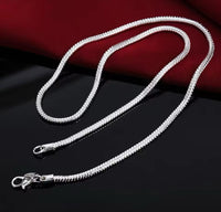 Sterling Silver Snake Chain