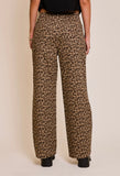 Safari Wide Leg Cheetah Pants