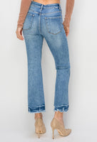 Risen RDP5713 High Rise Ankle Flare Jeans