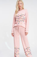 Christmas Light Sleep Loungewear Set