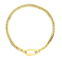 18K Gold Plated Cuban Chain Necklace