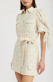 Final Sale Emory Embroidered Mini Dress