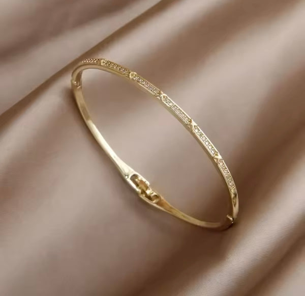 X Bling Thin Bracelet