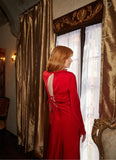 Jane Long Sleeve Red Dress