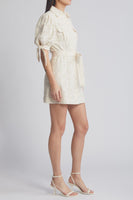Final Sale Emory Embroidered Mini Dress
