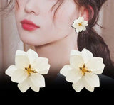 Acrylic Floral Earrings