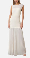 Naomi Pleated Bodice Dress