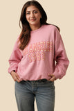 Lettering Sweat Shirt