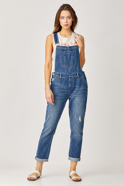 Risen Relaxed Fit Overall Jeans 1092
