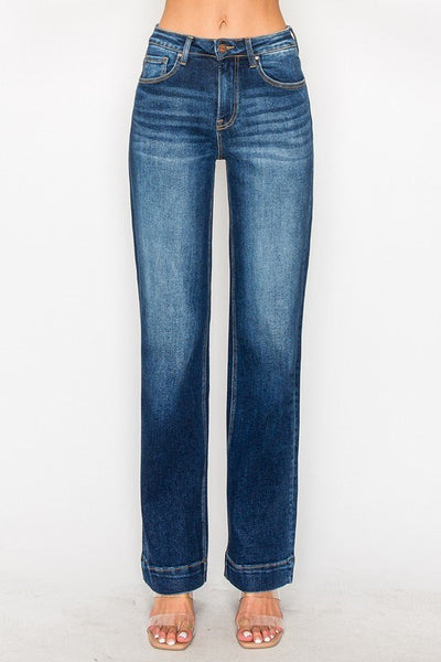 Risen High Rise-Straight Jeans RDP5444