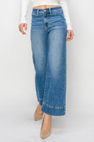 Risen High Rise Crop Wide Leg Jeans RDP5620