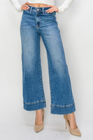 Risen High Rise Crop Wide Leg Jeans RDP5620