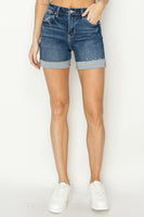 Risen High Rise Cuffed Shorts RDS6155