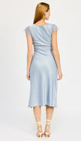 Mila Silk Midi Dress