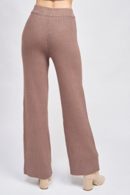 Final Sale En Saison Brooklyn Wide Leg Knit Pants