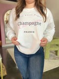 Final Sale Champagne Sweatshirt