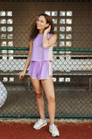 Final Sale Queen of Sparkles Purple and Short Active Shorts