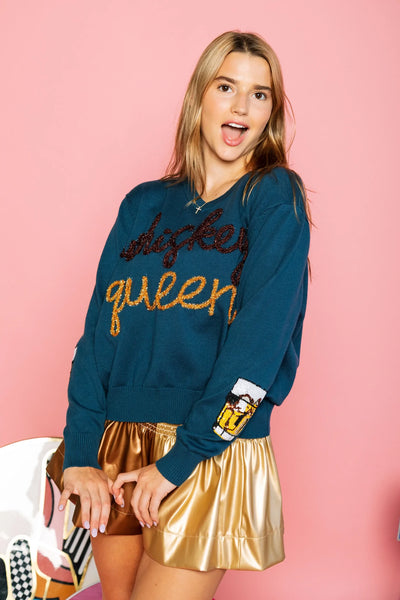 Queen of Sparkles Whiskey Queen Sweater